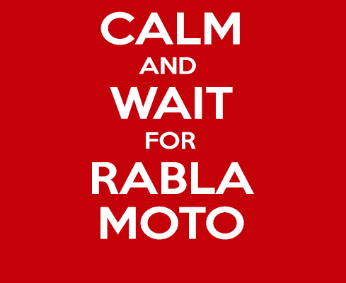 Keep calm rabla moto
