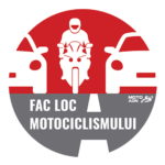 Produs 3 stickere Fac loc Motociclismului