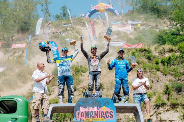 Podium clasa Gold - Red Bull Romaniacs 2025 - foto Tibi Hila
