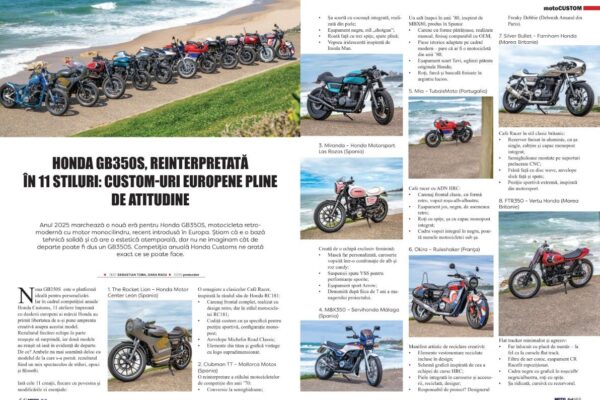 motocustom Honda GB350S revista motoADN 12 motocustom Honda GB350S revista motoADN 12