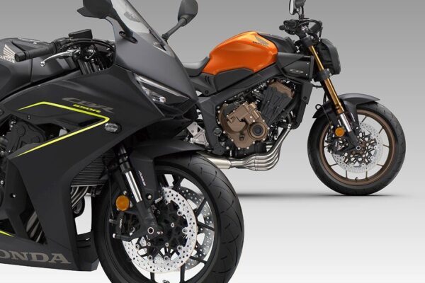 26YM Honda CB650R and 26YM CBR650R