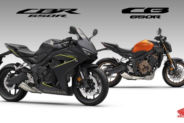26YM Honda CB650R and 26YM CBR650R