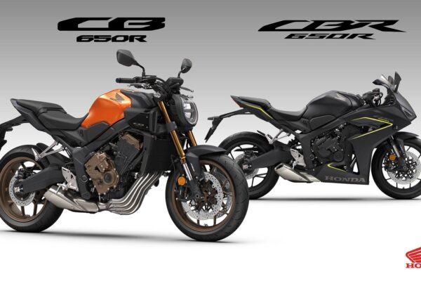 26YM Honda CB650R and 26YM CBR650R