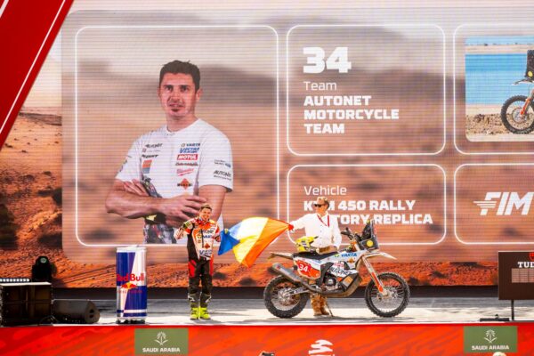 Mani Gyenes podium finis Dakar 2026
