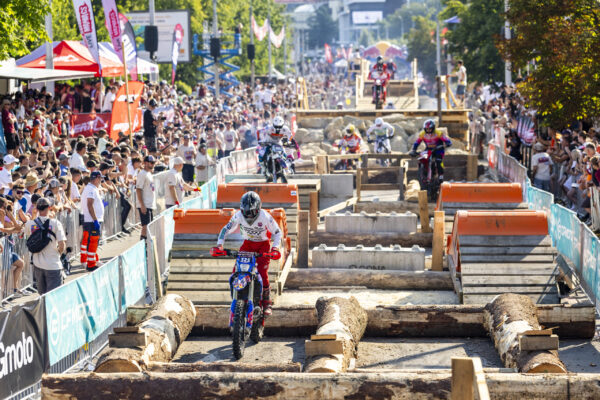 Competitors Competitor seen during the prolog of Red Bull Romaniacs in Sibiu, Romania on July 28, 2026.